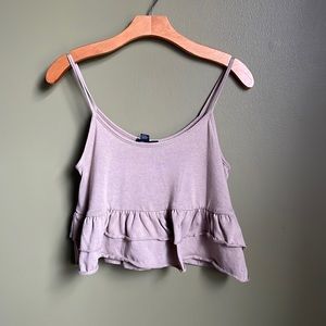 SALE!!! Ruffled Crop Top